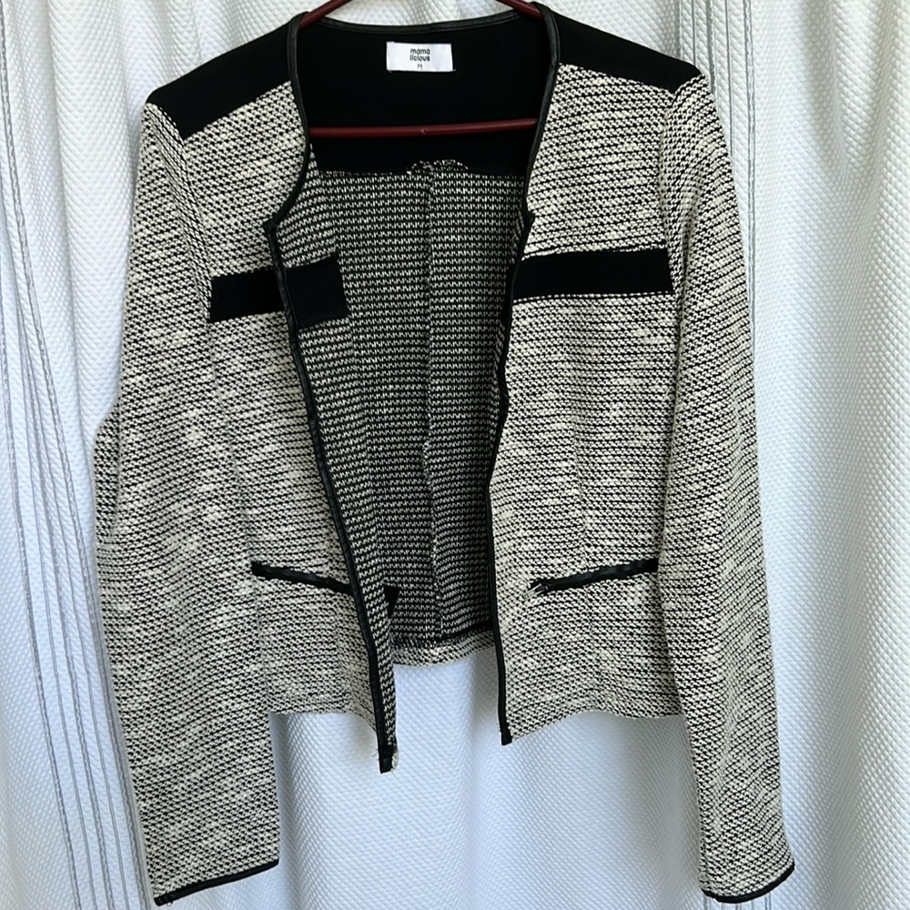 Mamalicious stretch sweater blazer